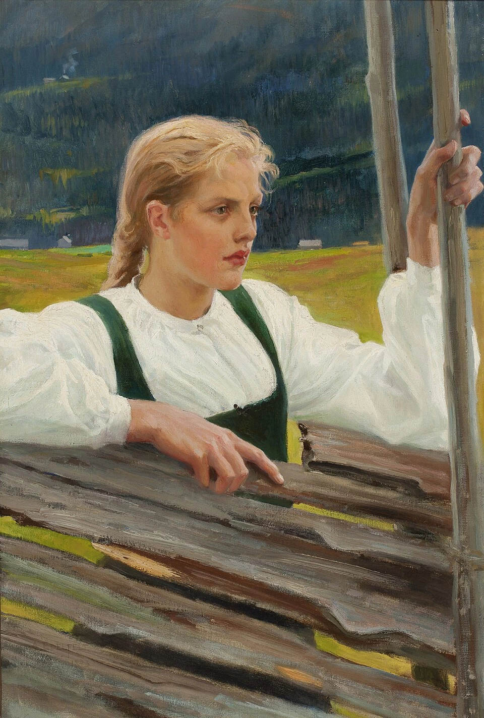 Albert Edelfelt - Solveig, Museo d'arte di Helsinki